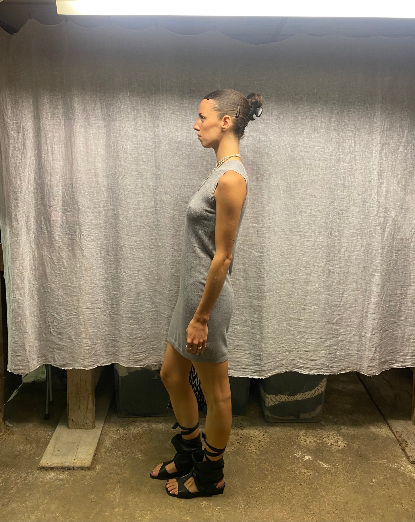 Grey dress