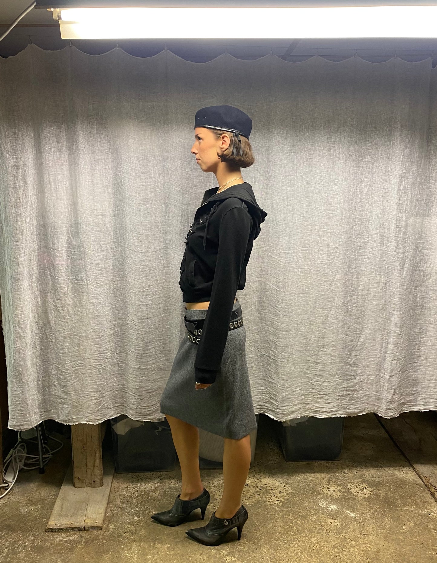 Black hoodie