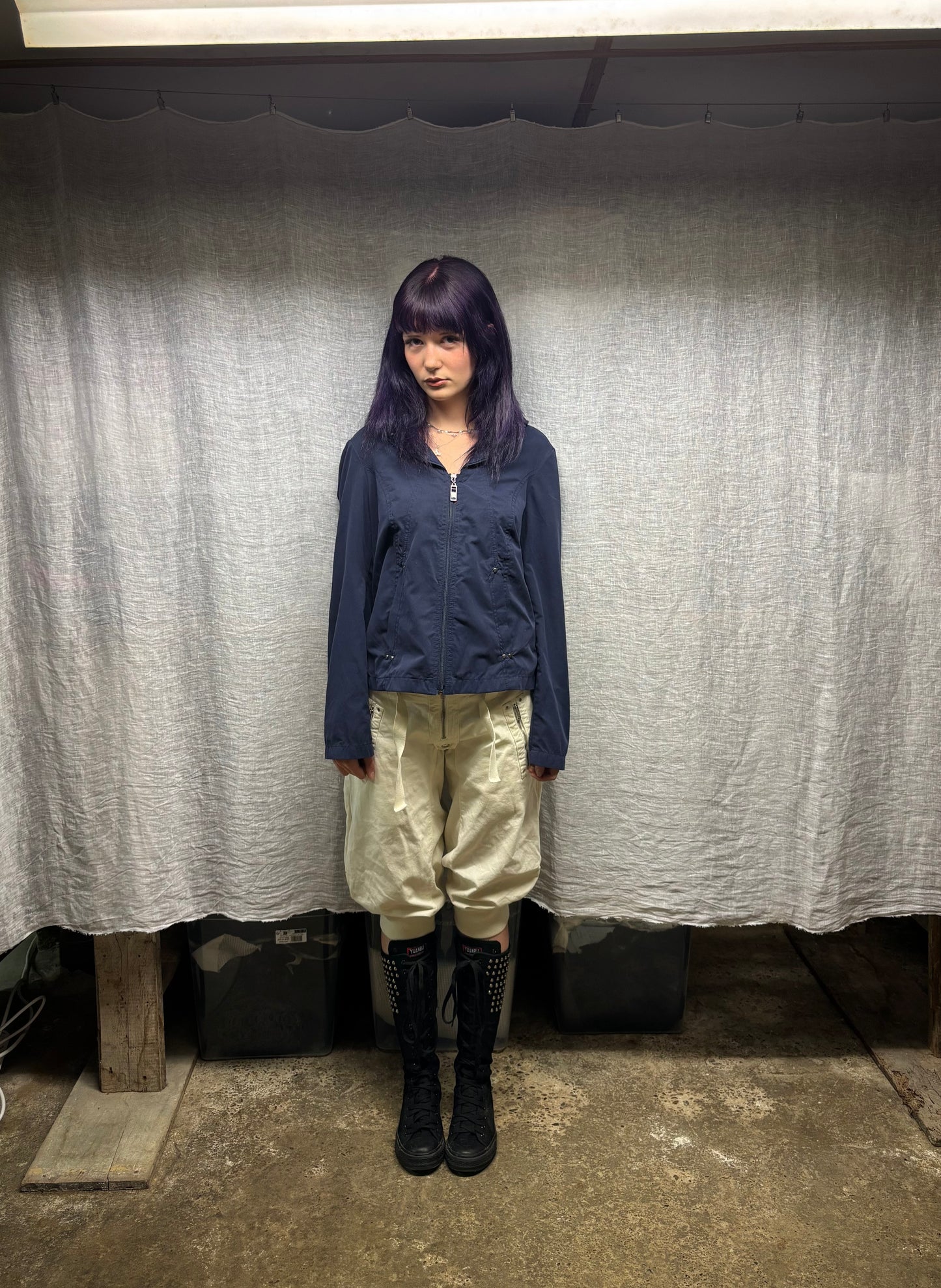 Navy blue jacket