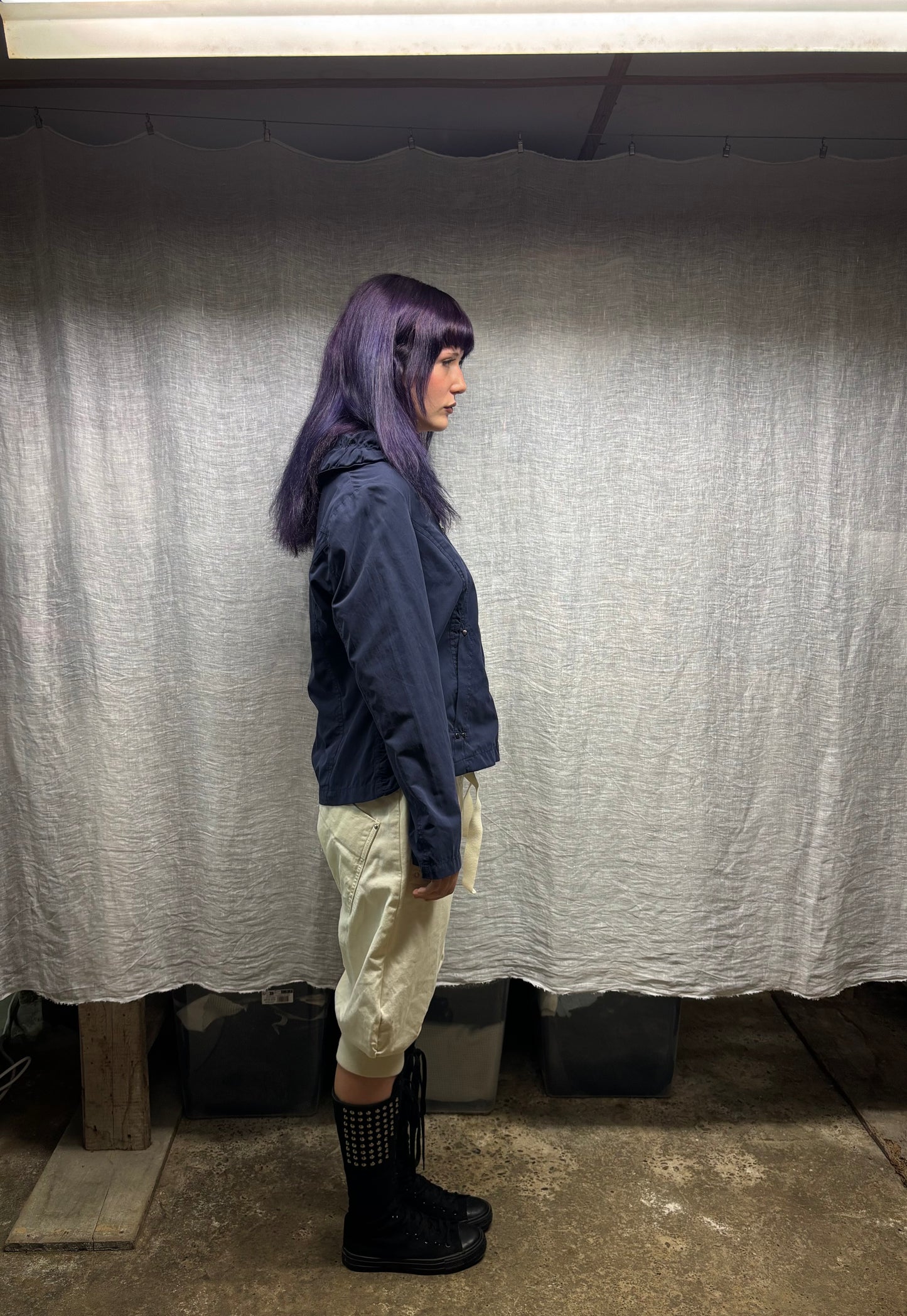 Navy blue jacket
