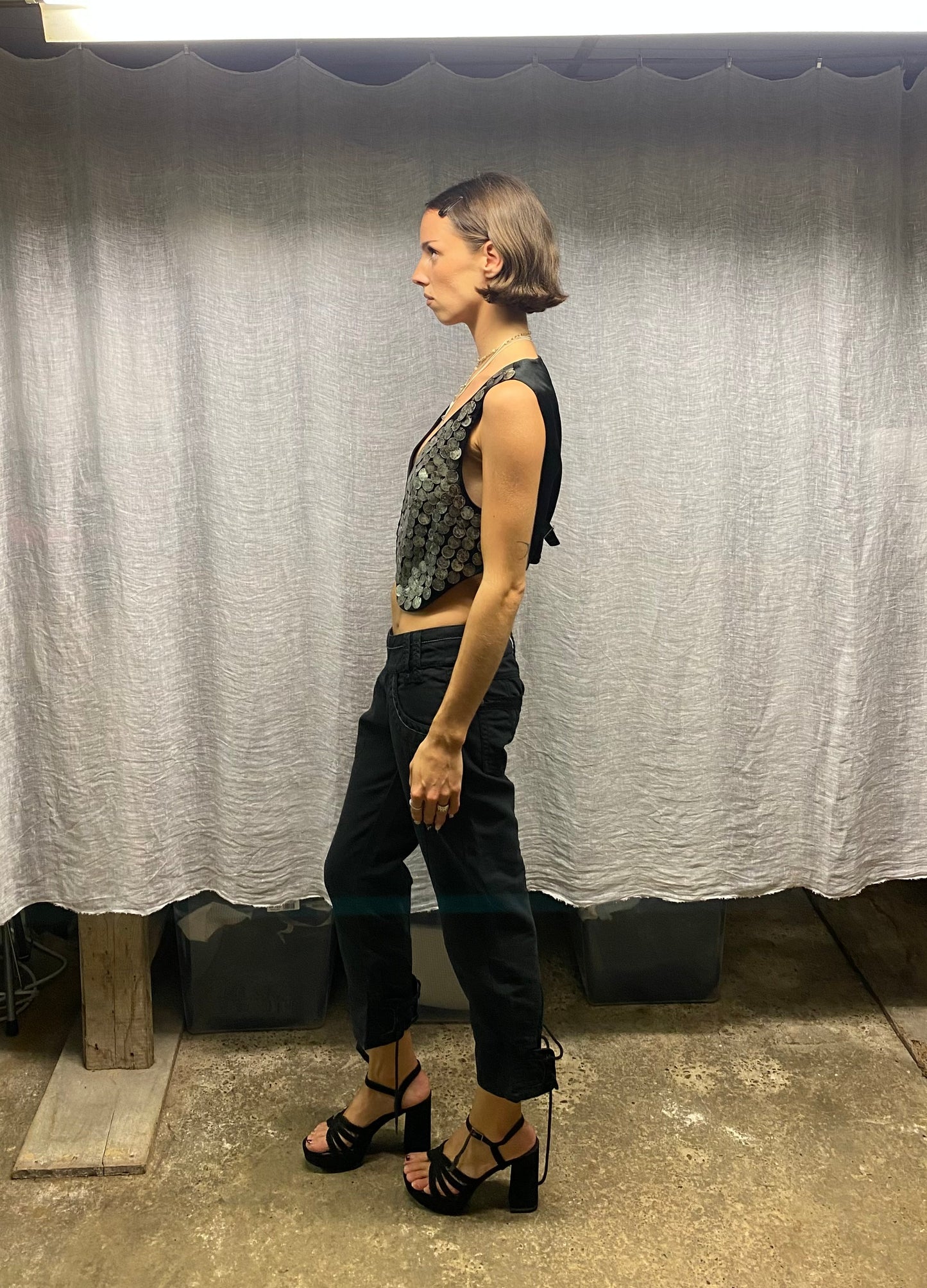 Black vest