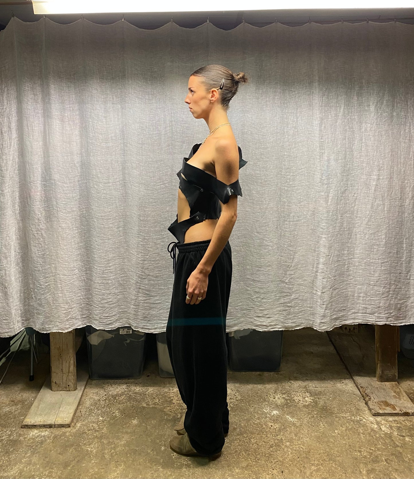 Leather top BY LMI