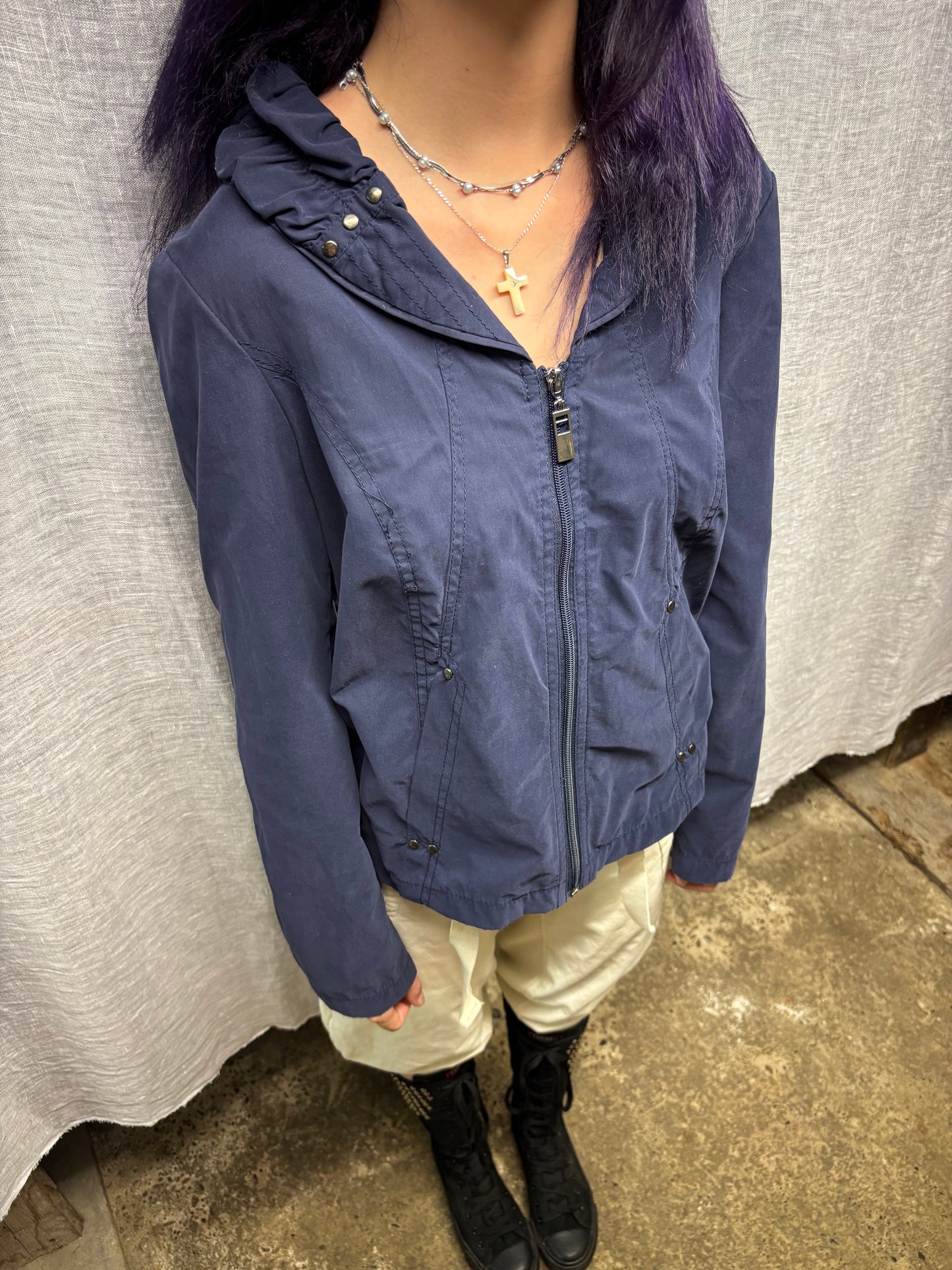 Navy blue jacket