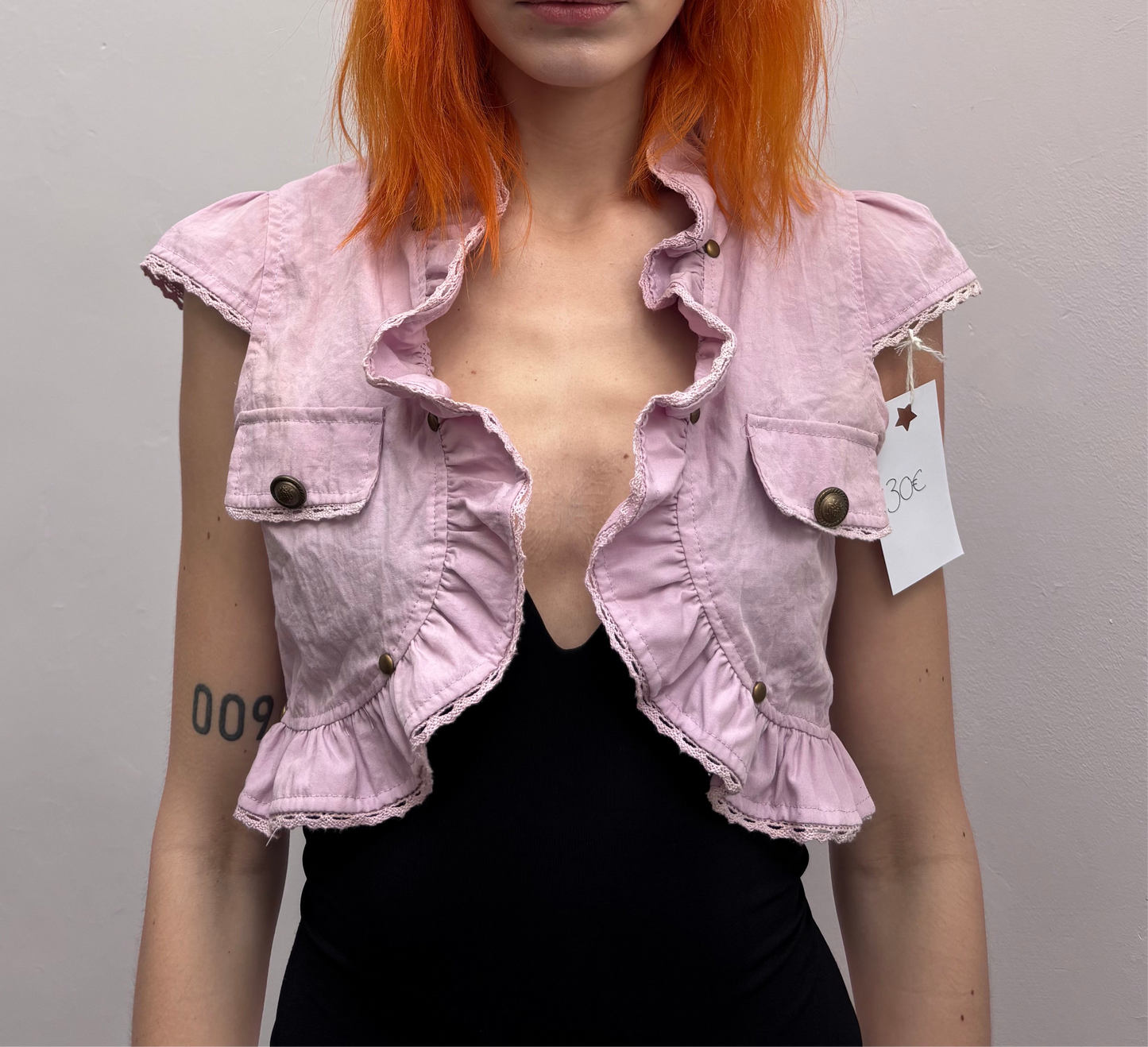 Purple bolero