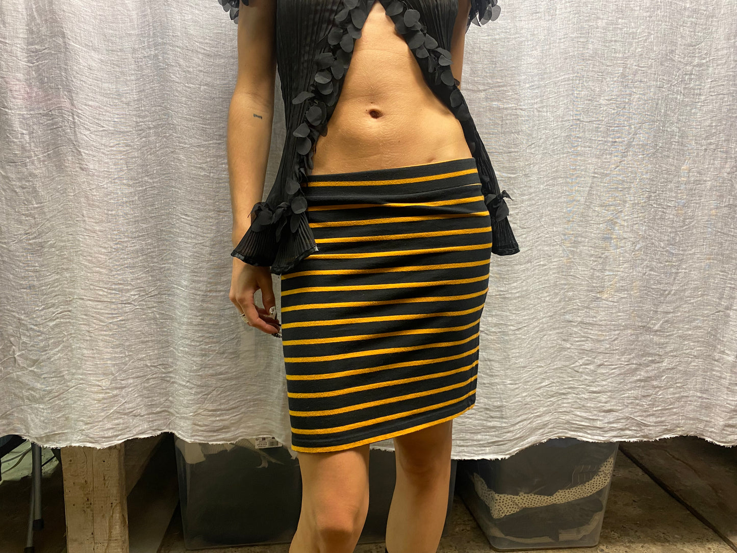 Striped skirt