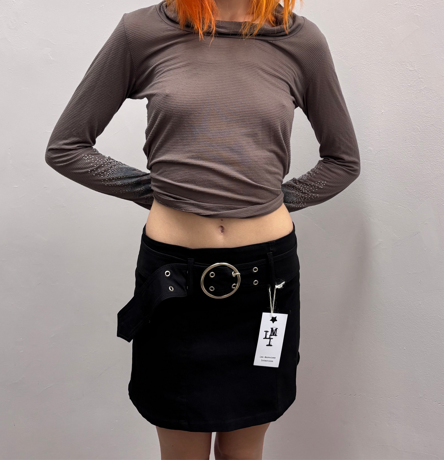 Black skirt