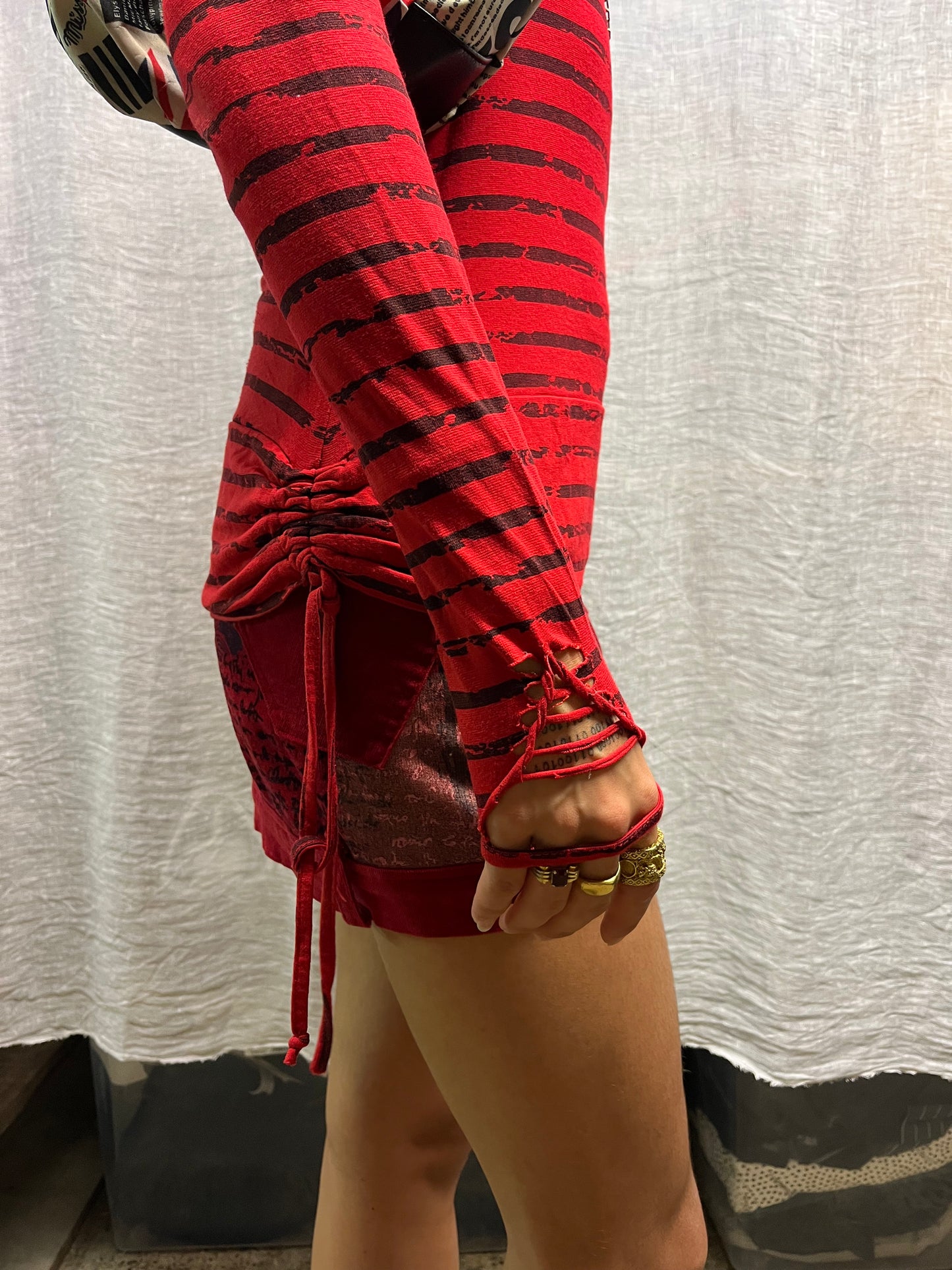 Red hoodie