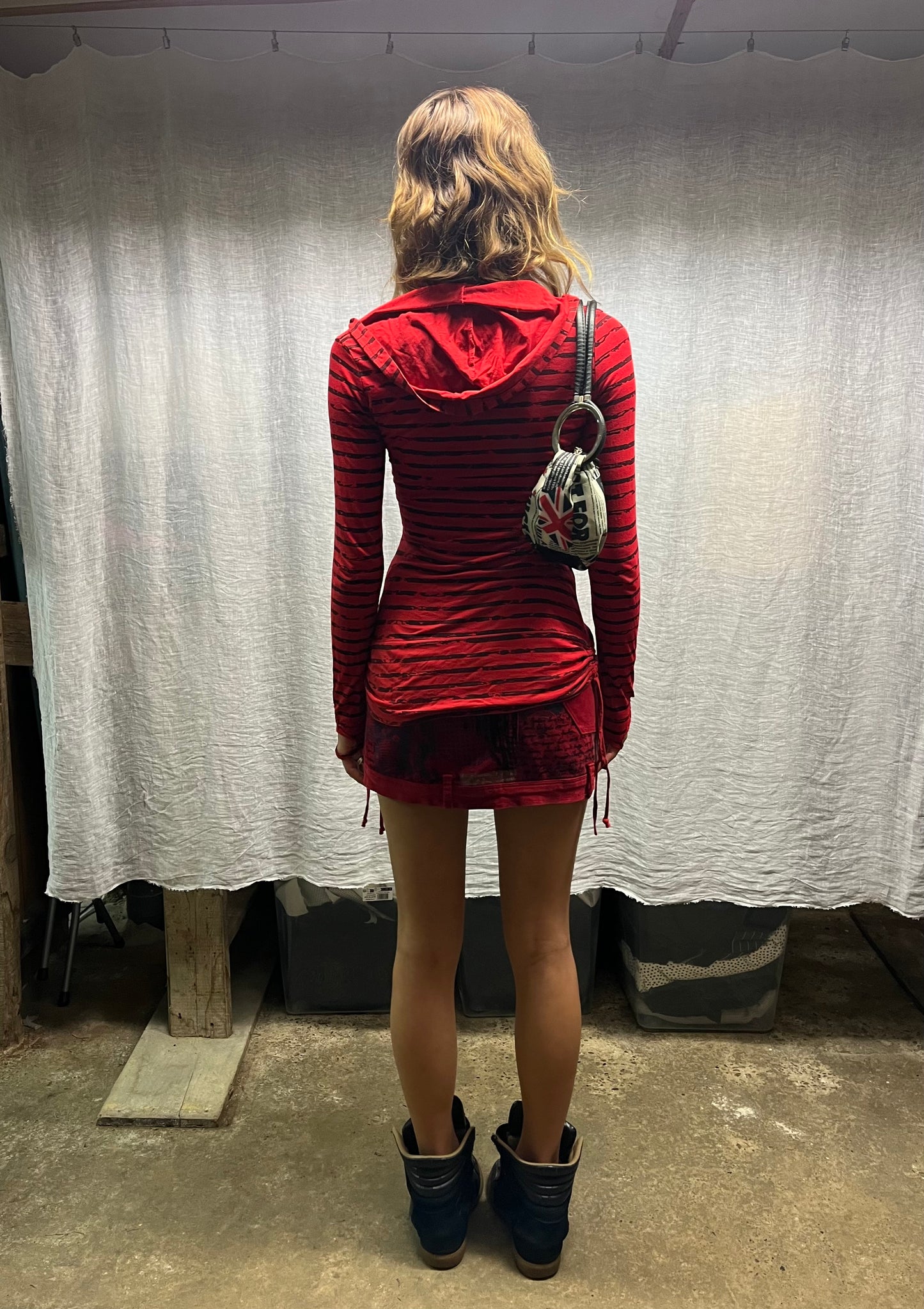 Red hoodie