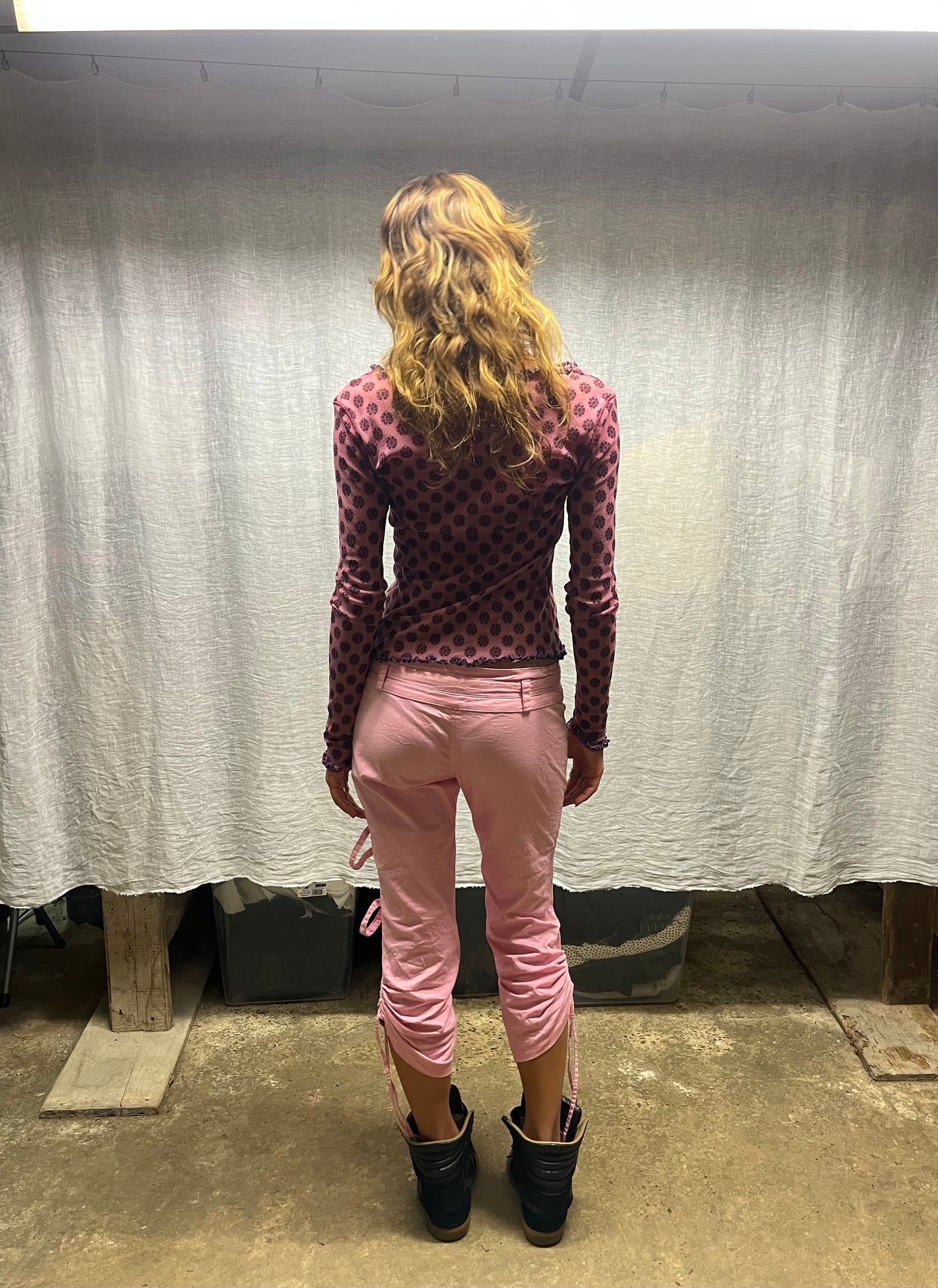 Pink capri