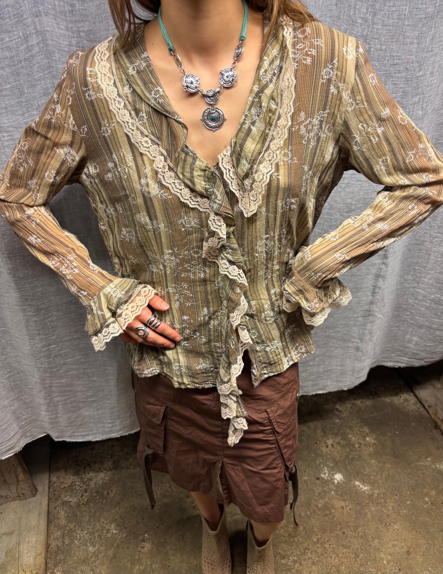Vintage brown shirt