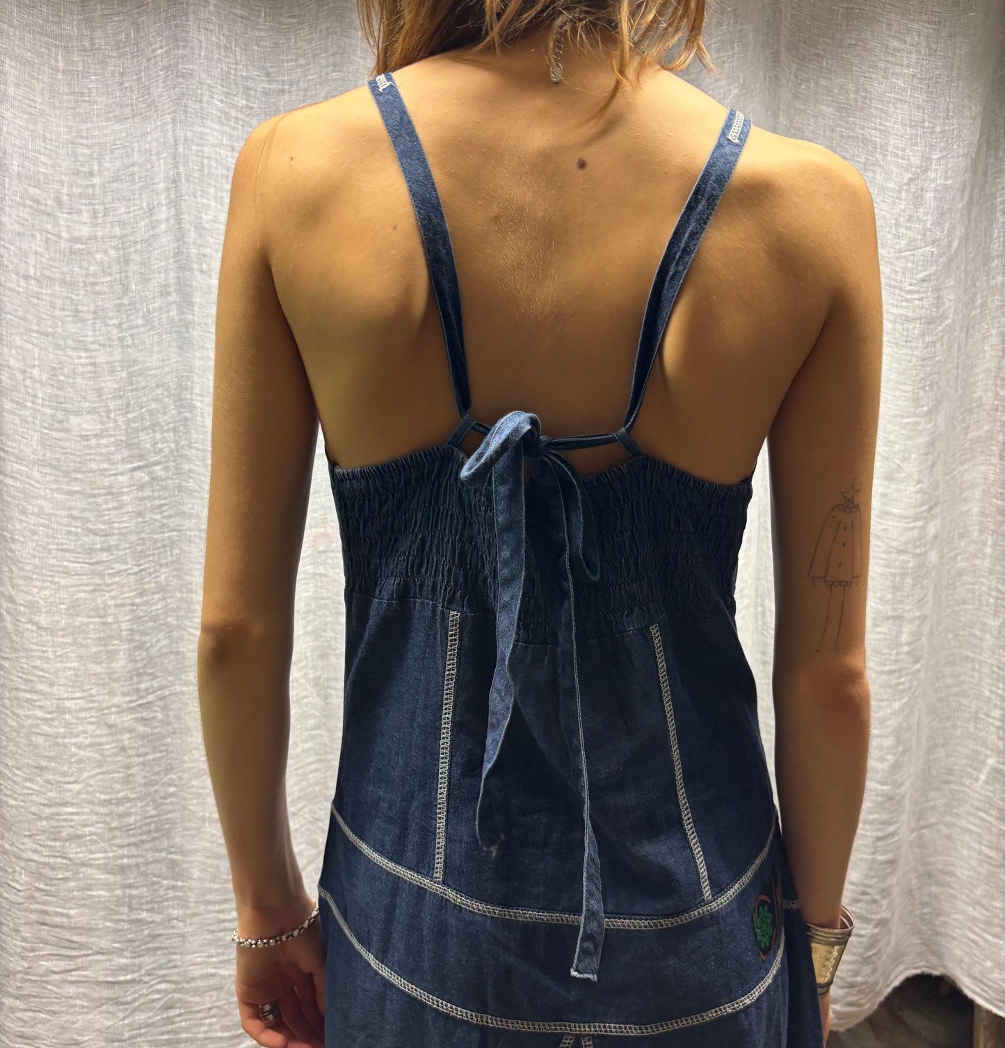 Denim dress