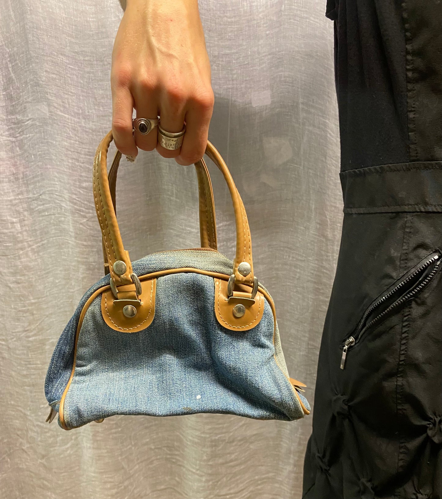 Denim small bag