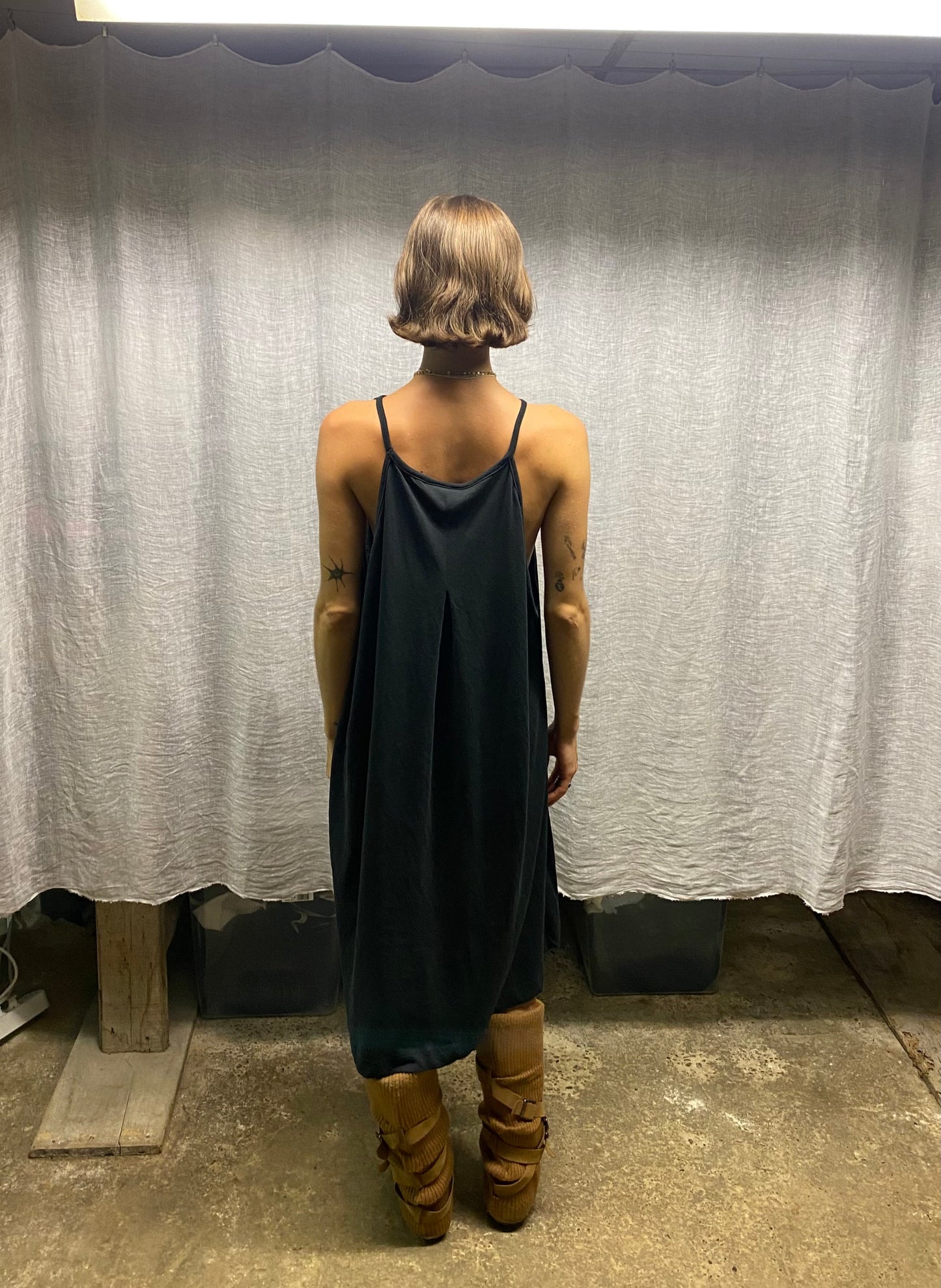 Oversized long dress
