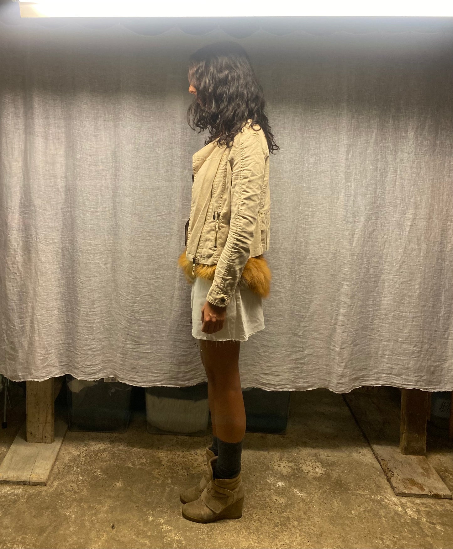 Beige jacket