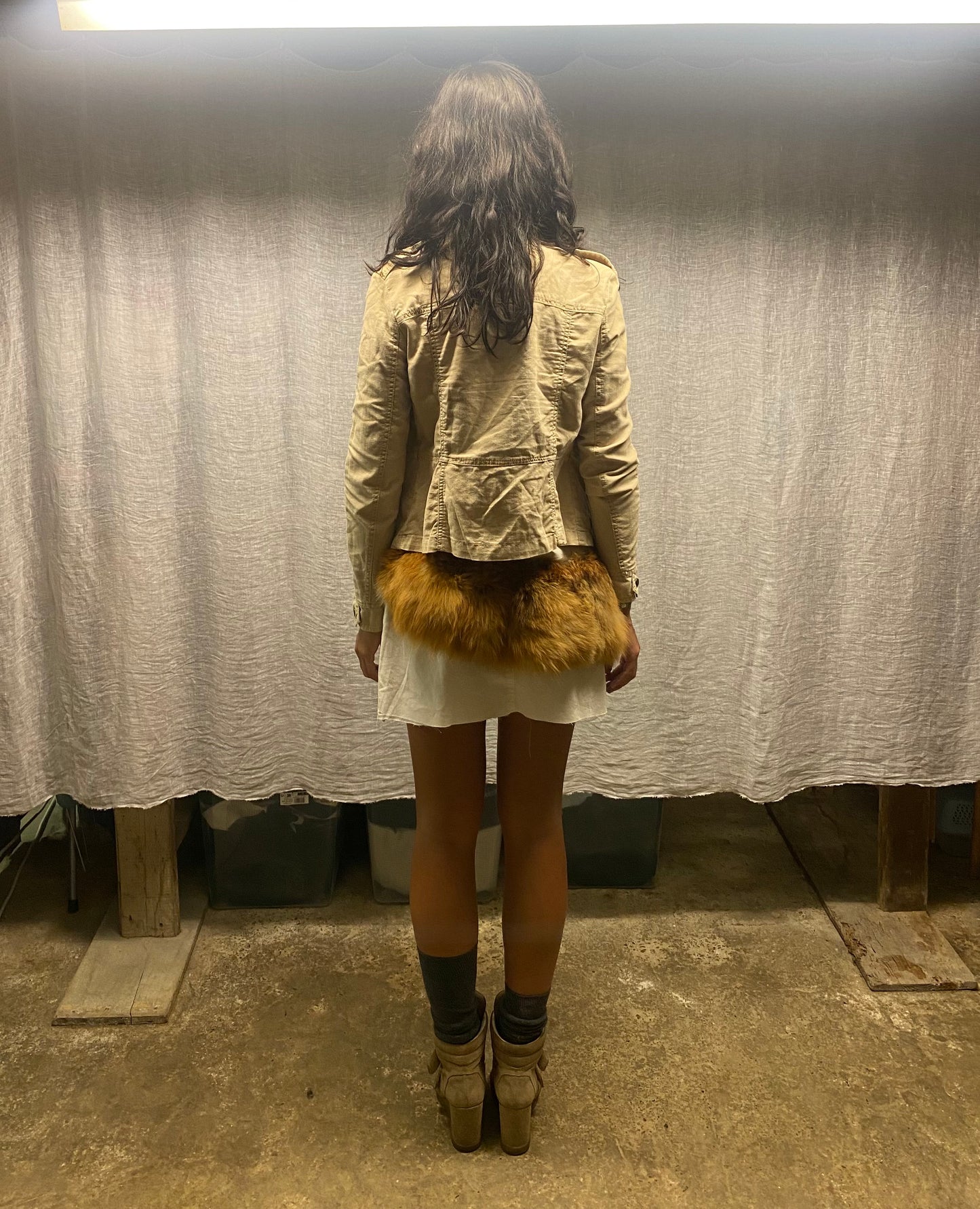 Beige jacket