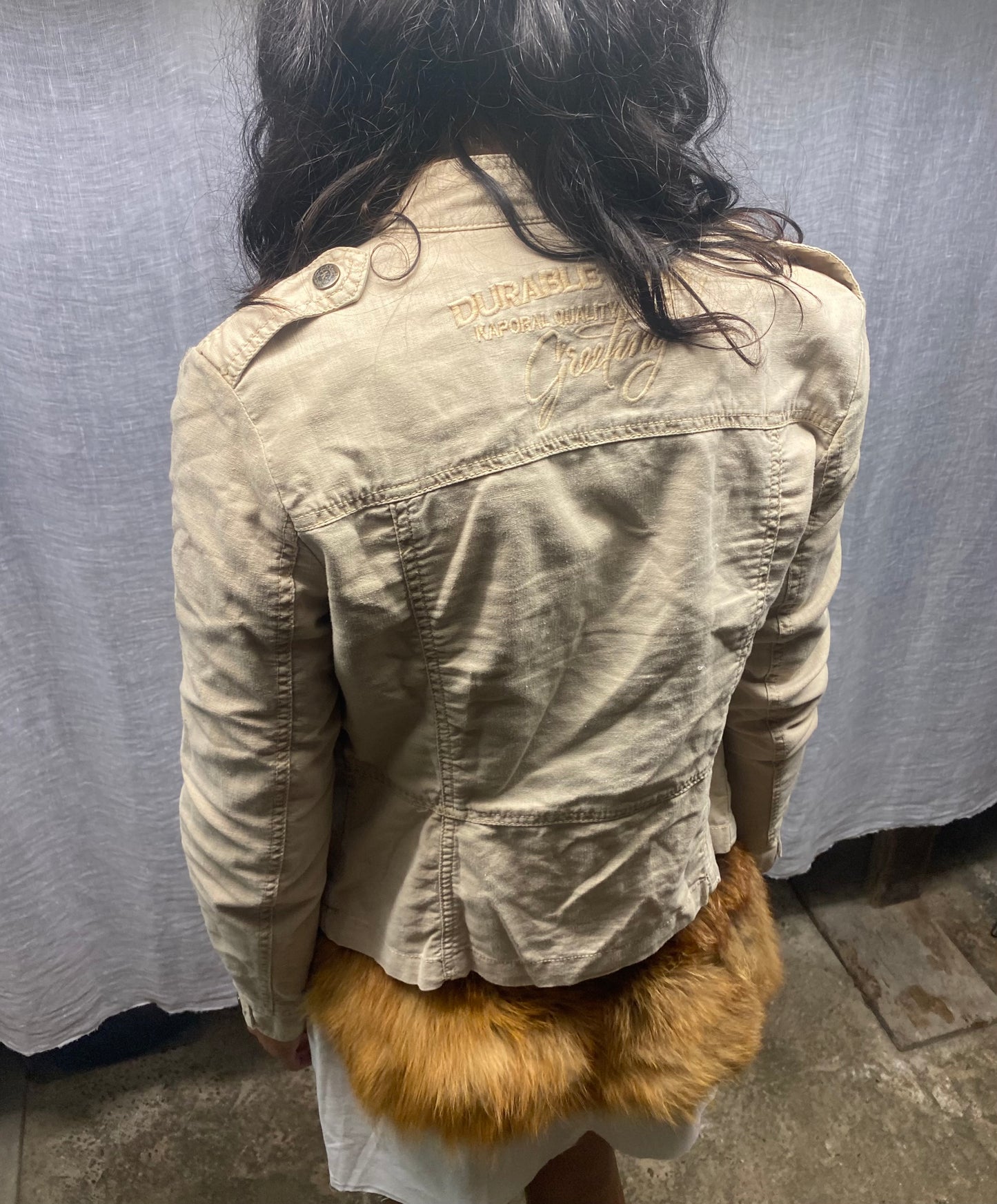 Beige jacket