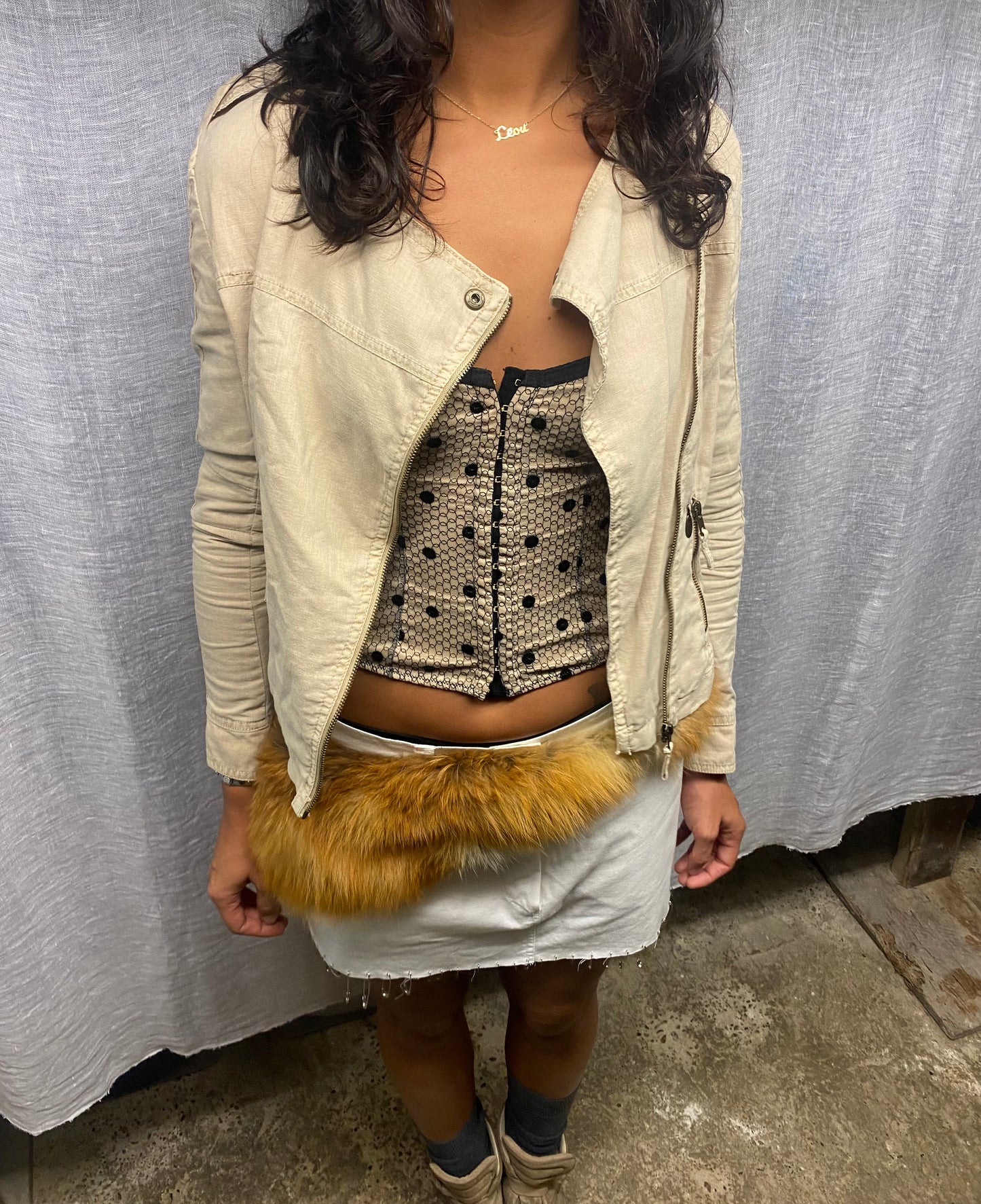 Beige jacket