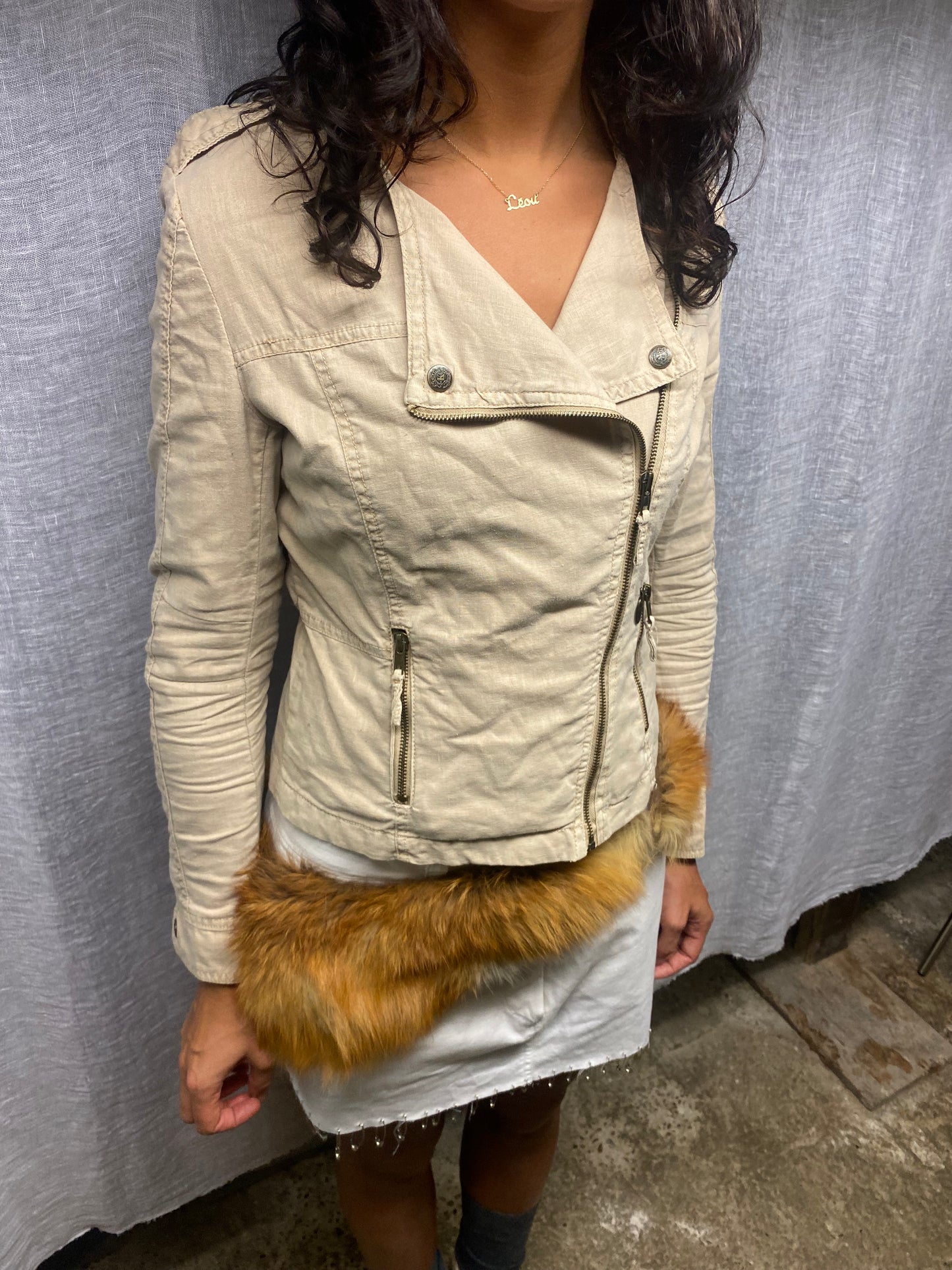 Beige jacket