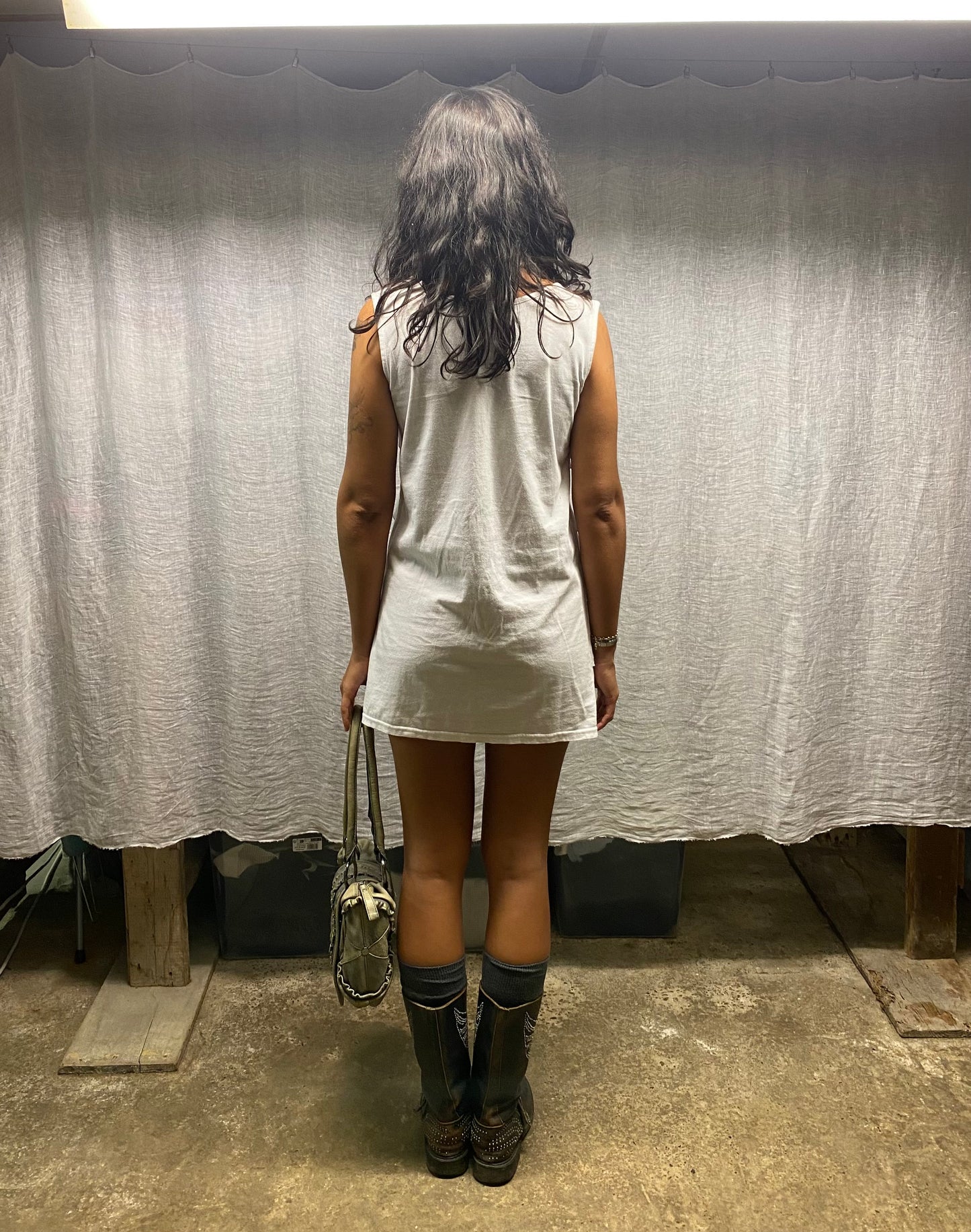 White dress