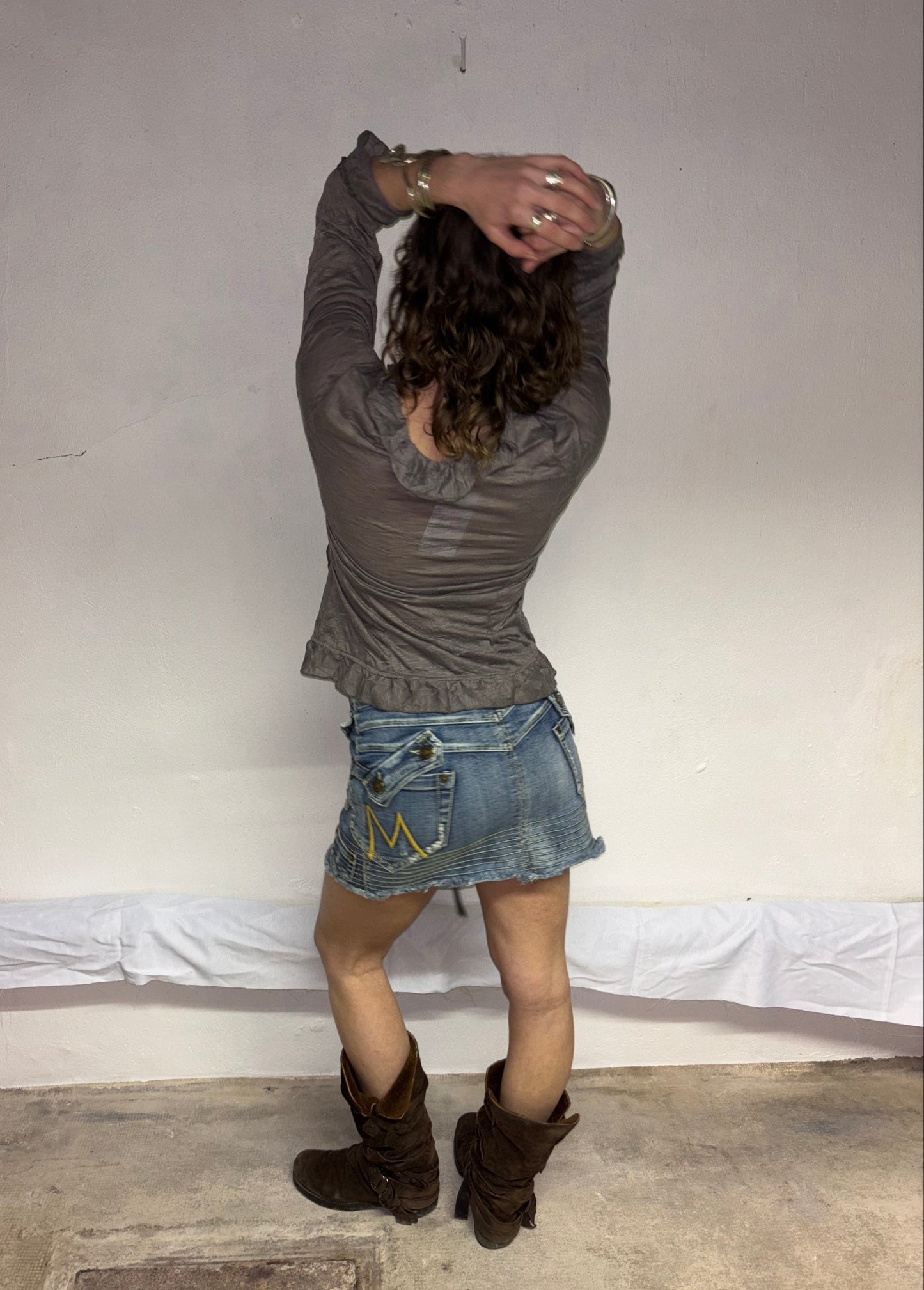 Wrap-around blouse