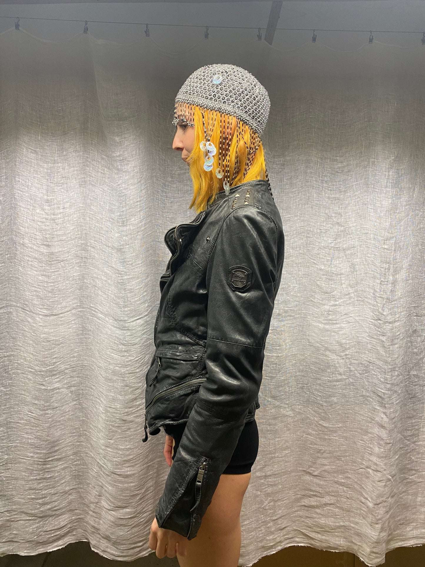 Leather jacket