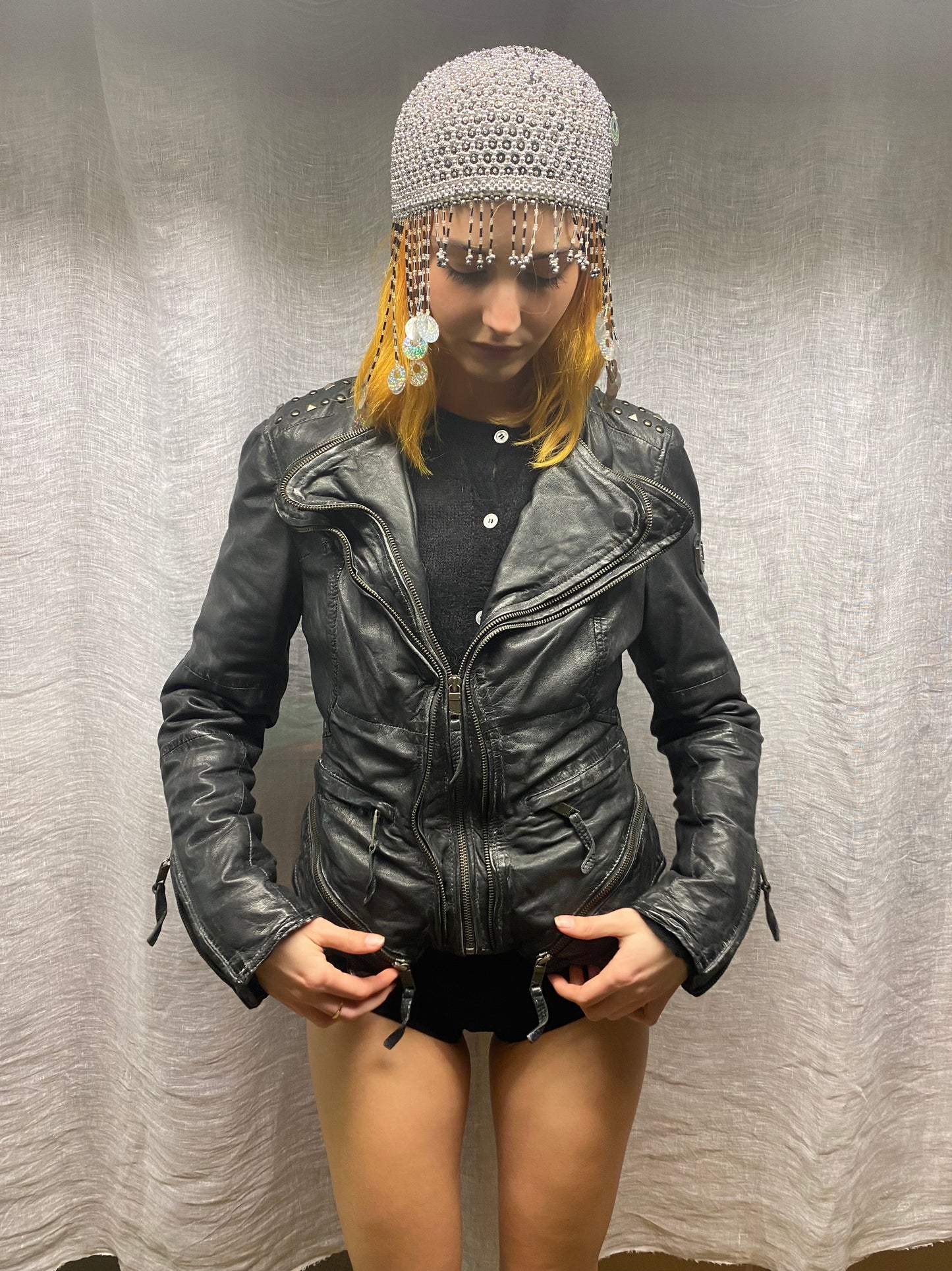 Leather jacket