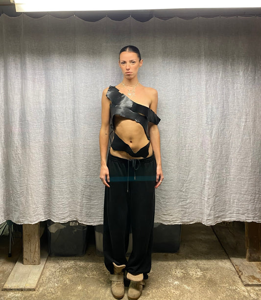 Leather top BY LMI