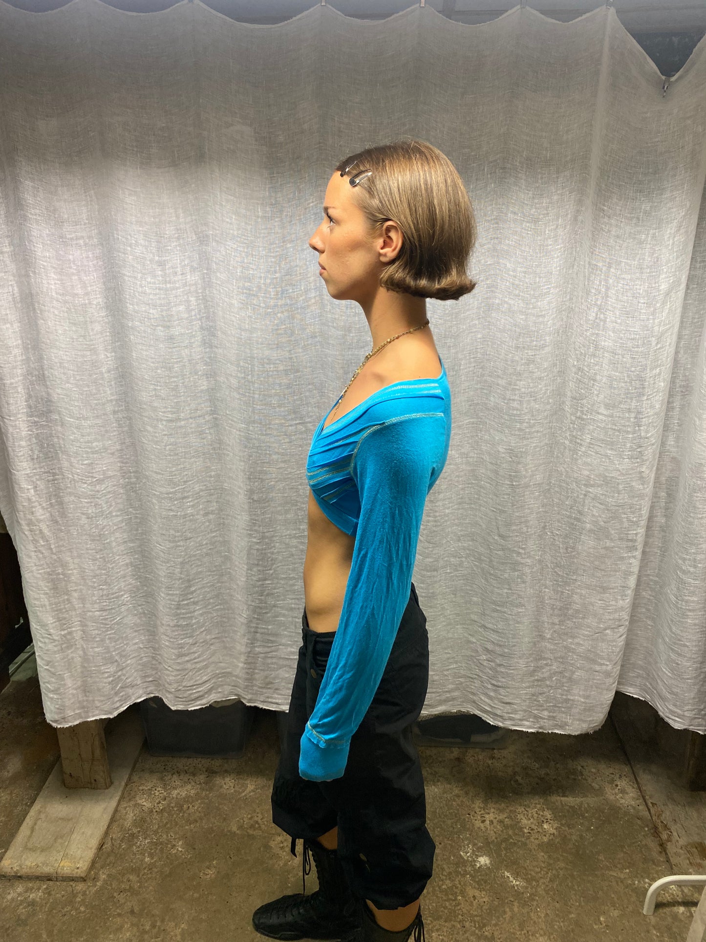 Blue top