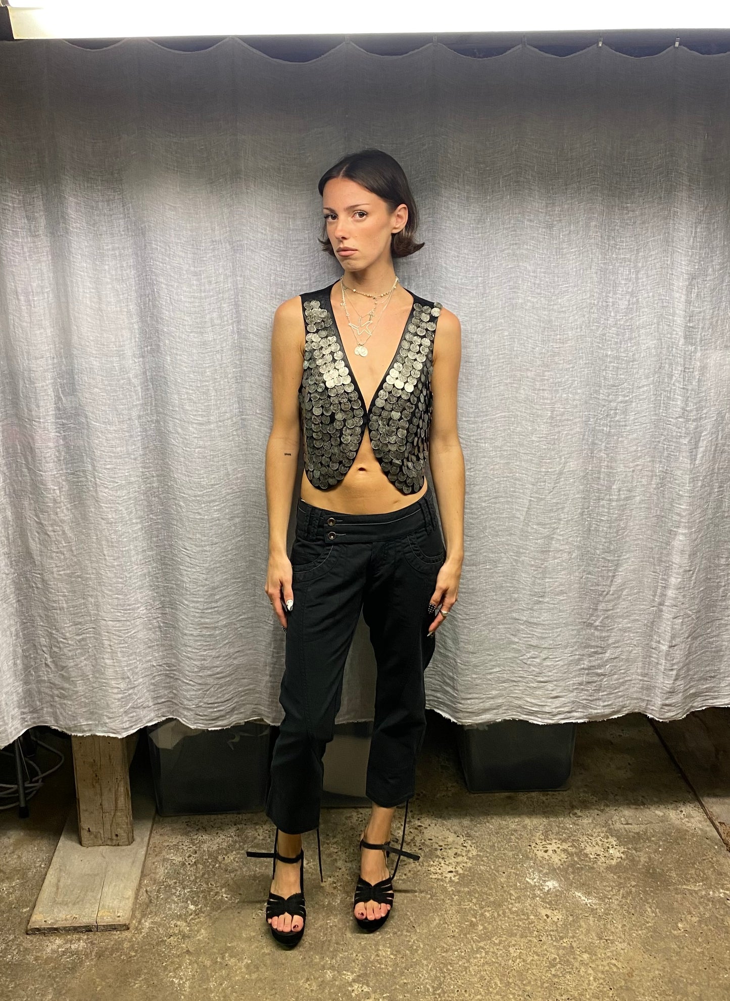 Black vest