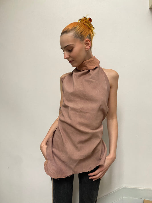 Leather top by LMI