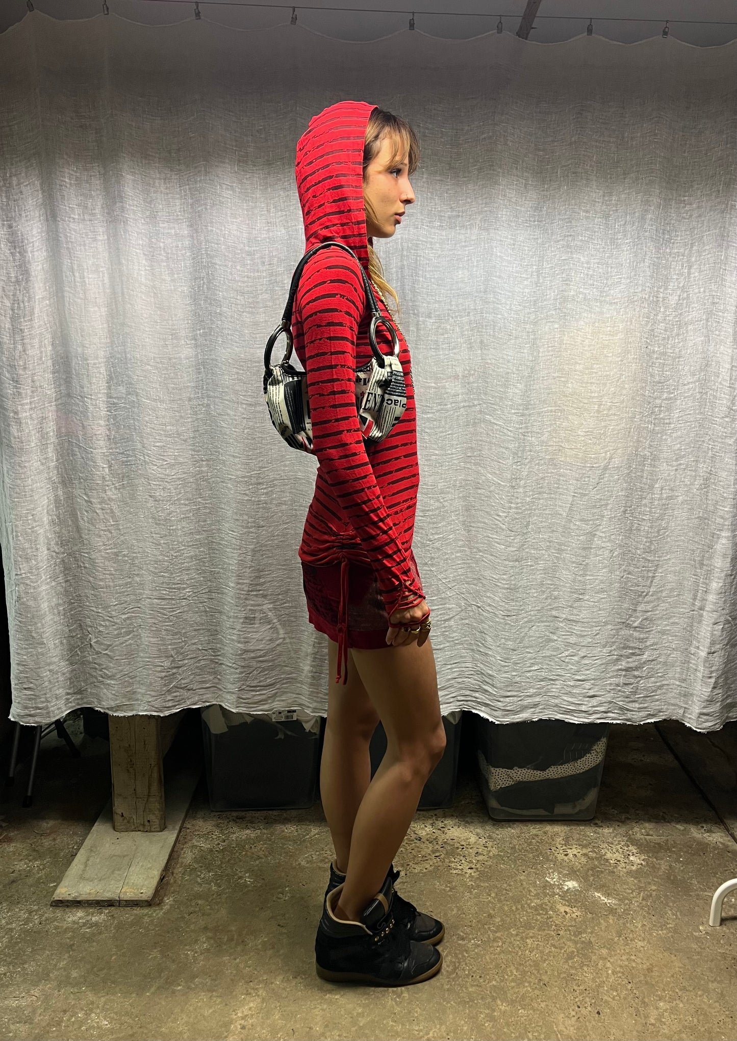 Red hoodie