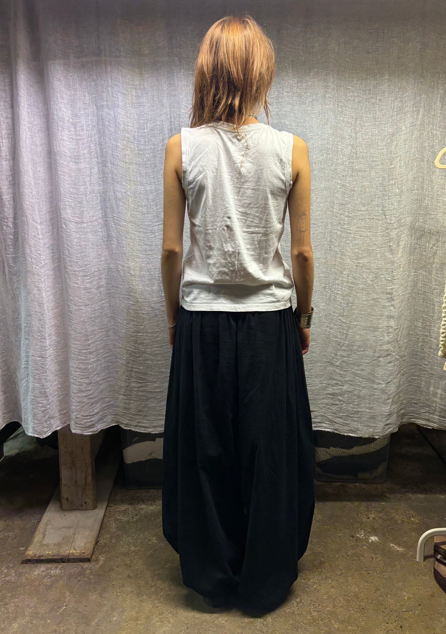 ROCK upcycled tank top