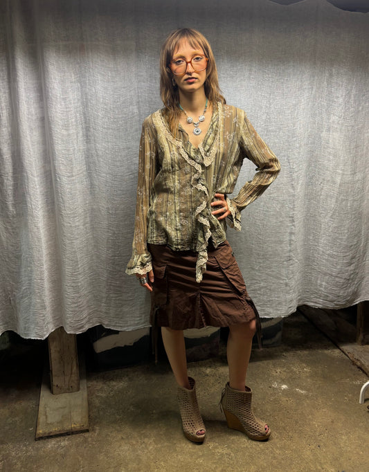 Vintage brown shirt