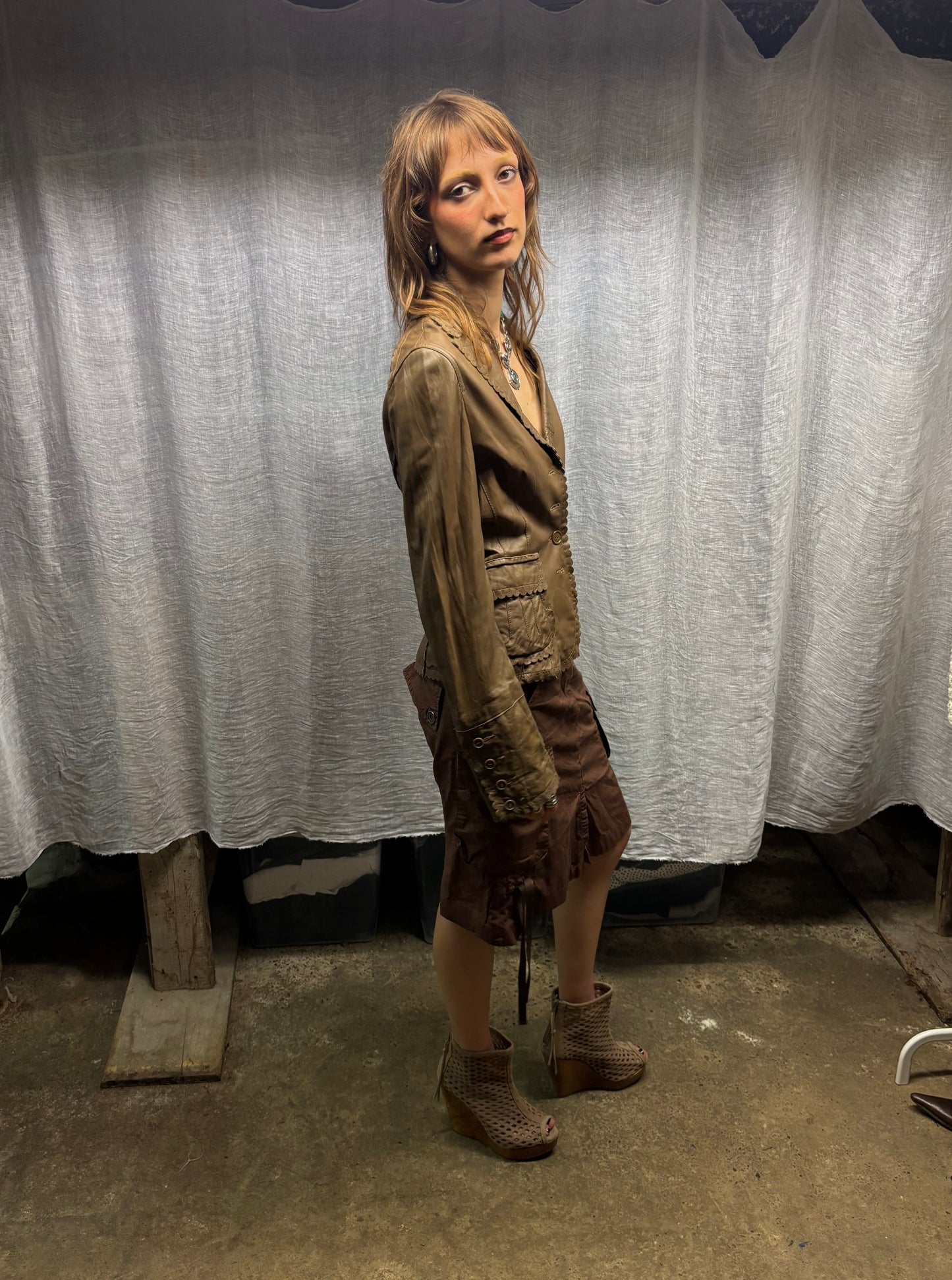 Leather jacket