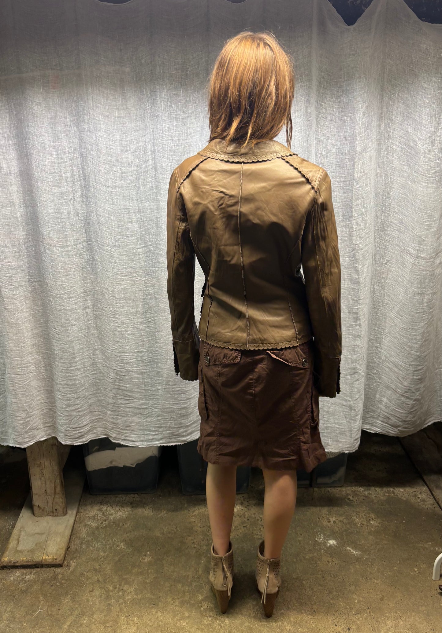Leather jacket
