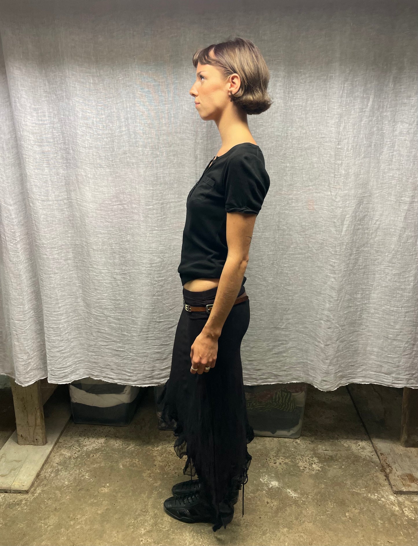 Black tee-shirt