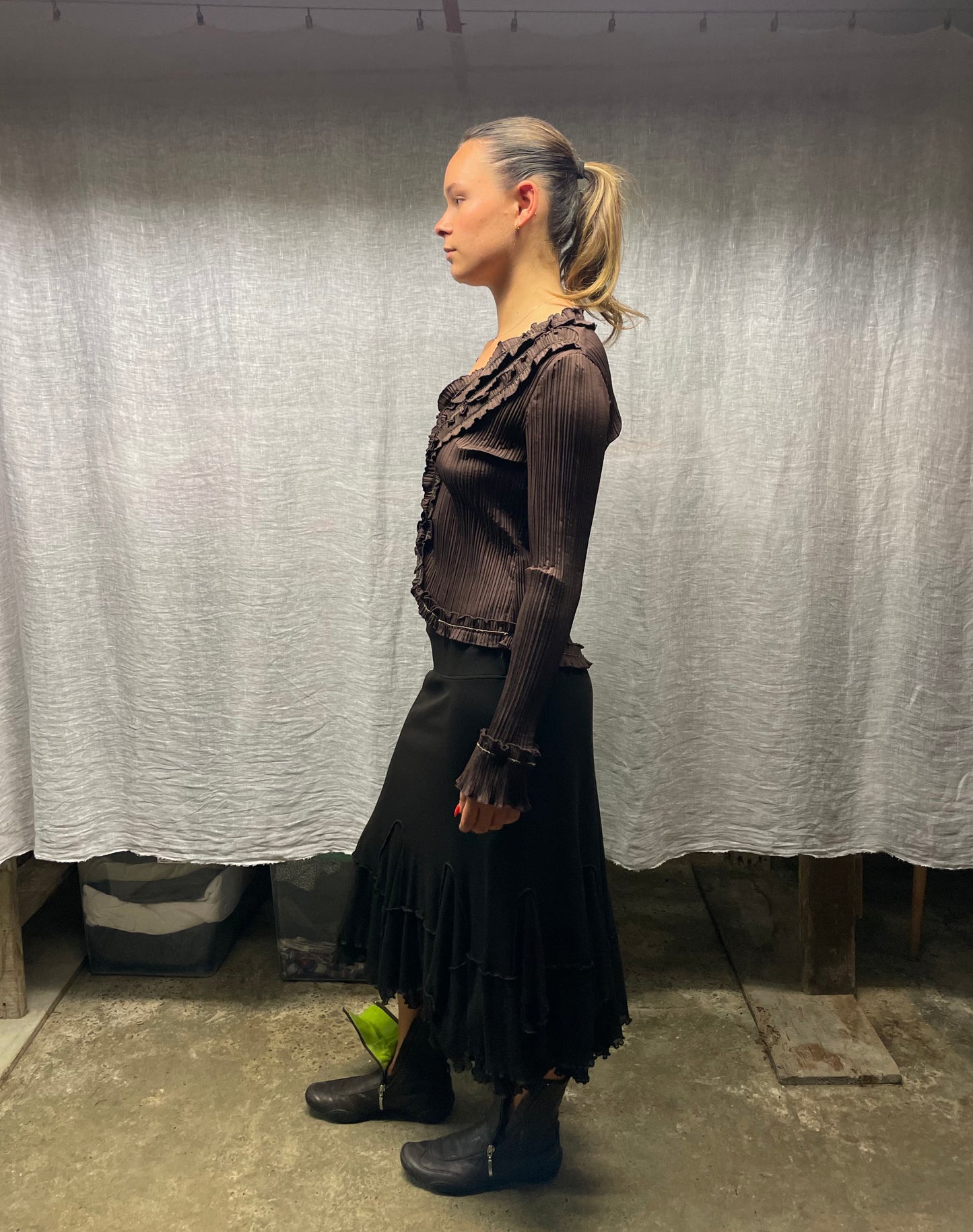 Brown skirt