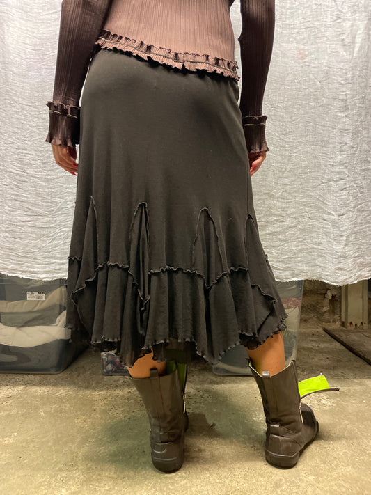 Brown skirt