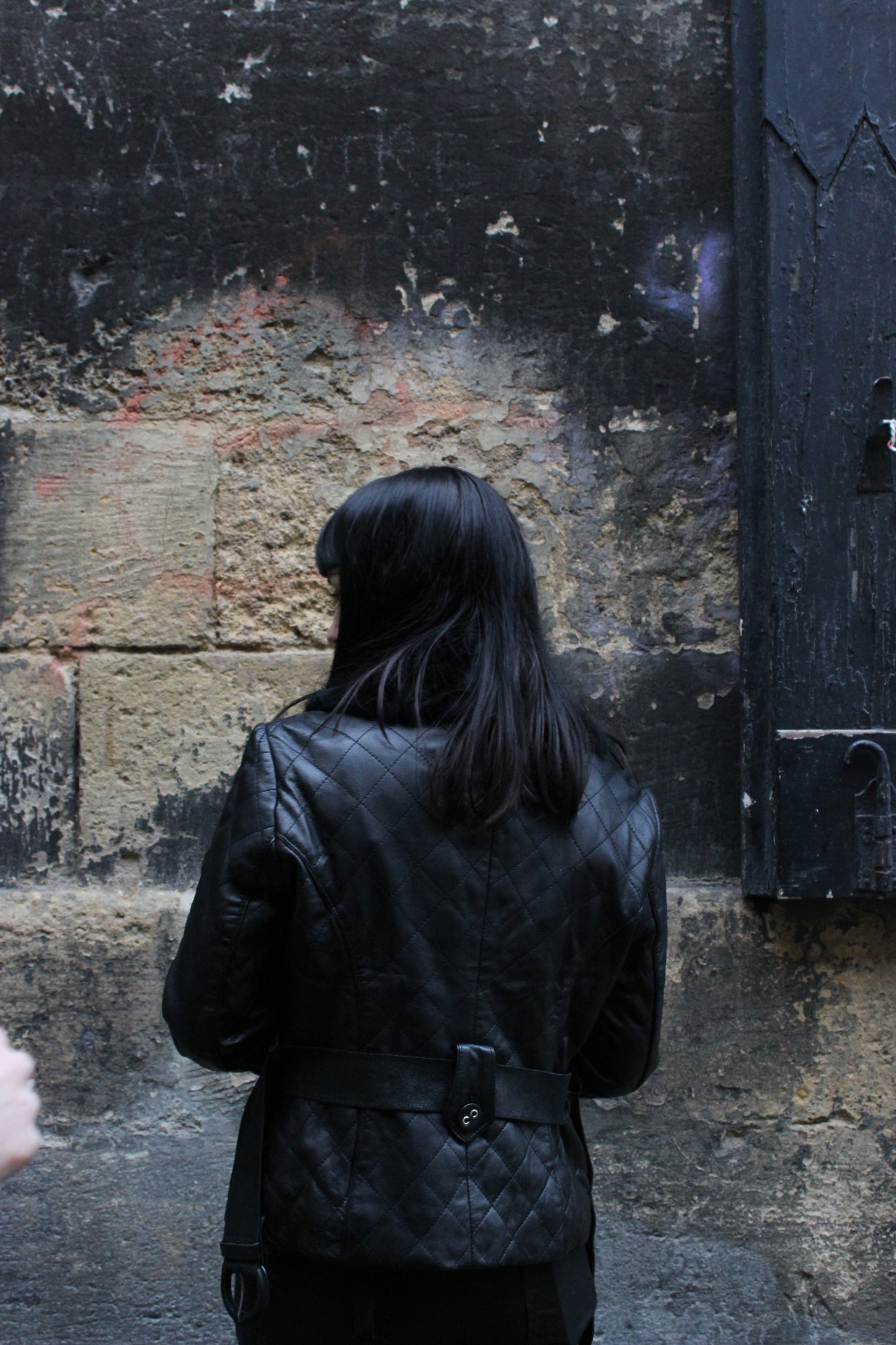 Veste en cuir