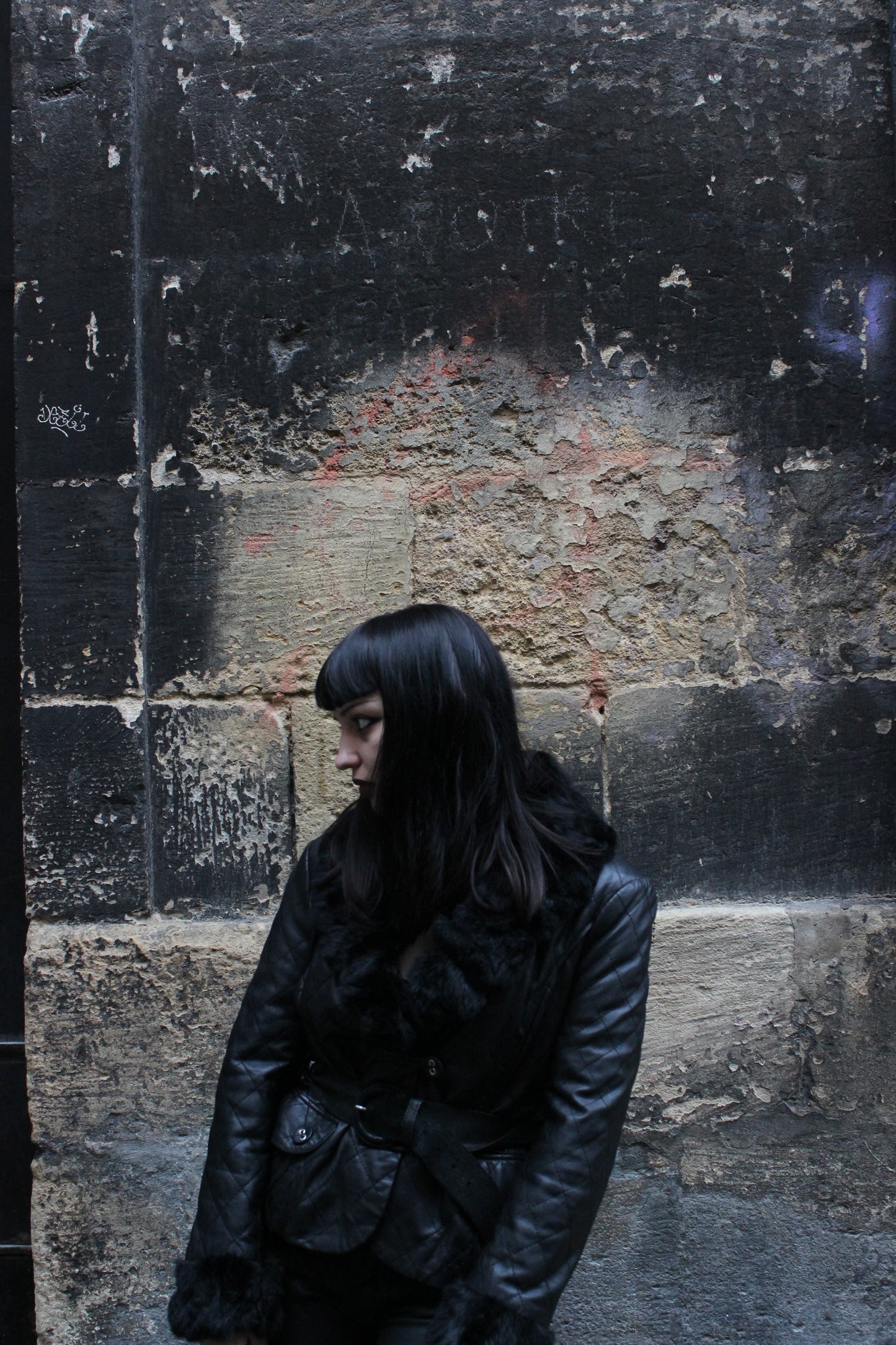 Veste en cuir