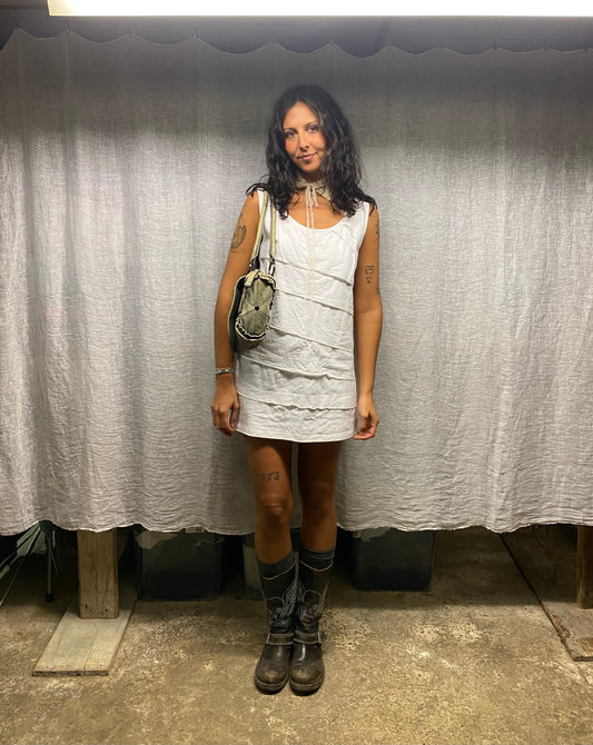White dress