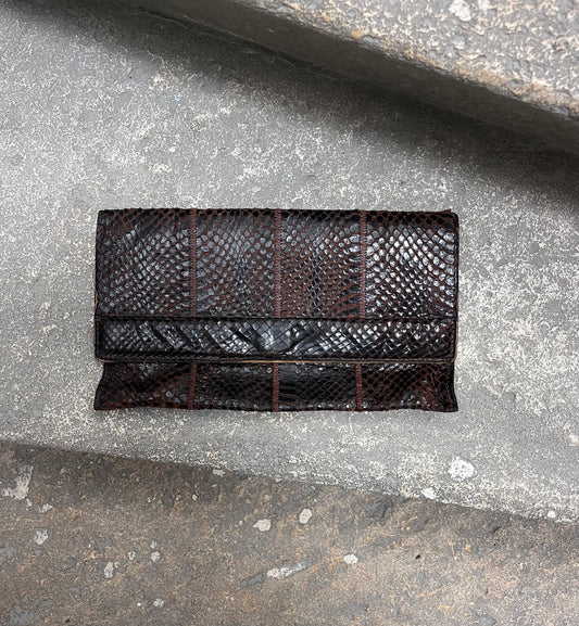 Pochette marron