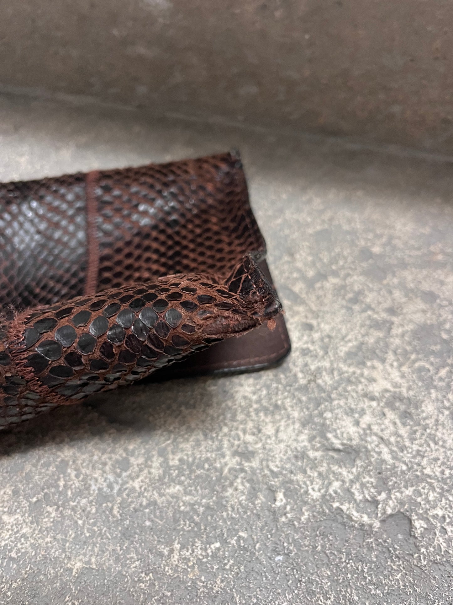 Pochette marron