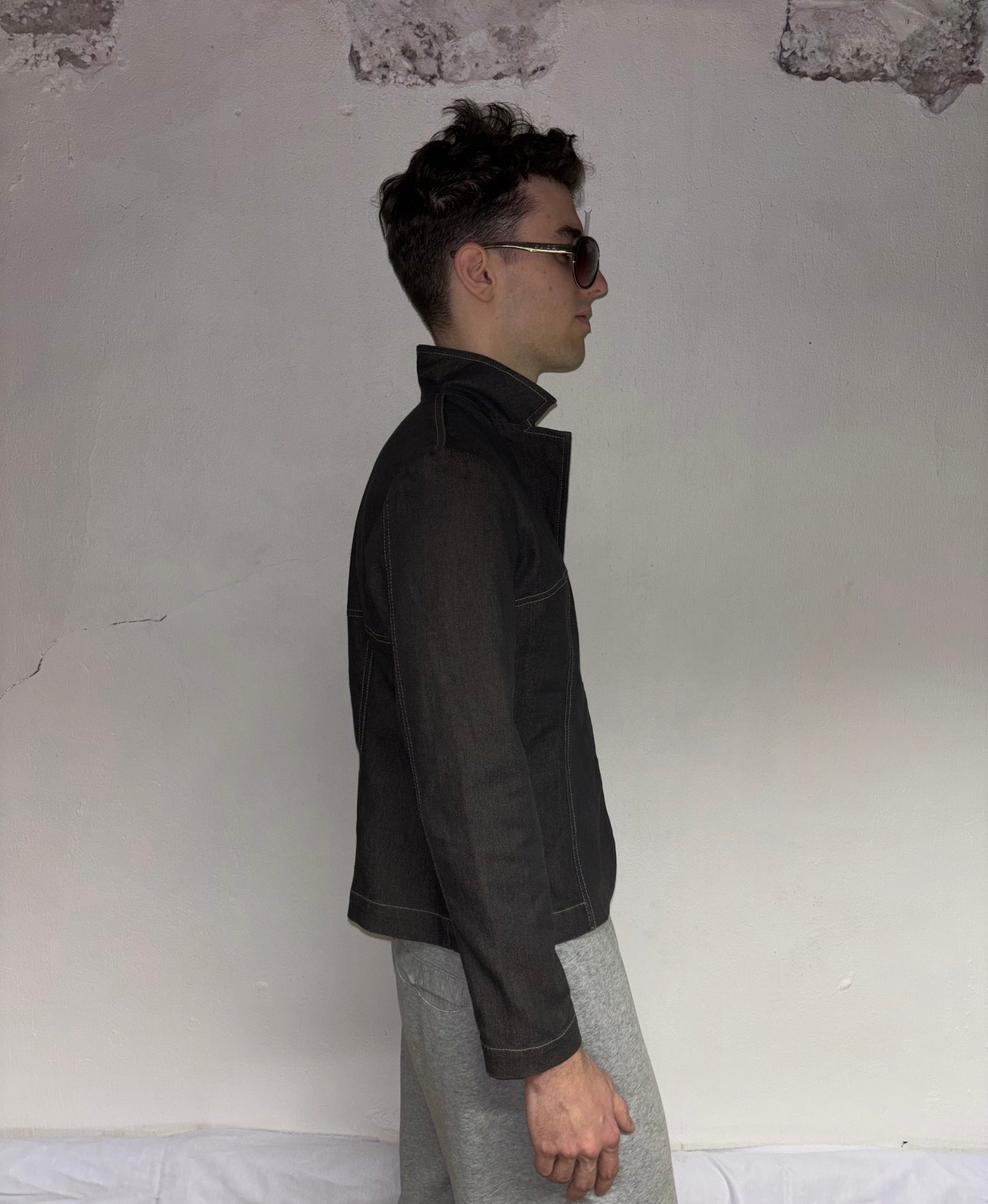 Unisex brown jacket