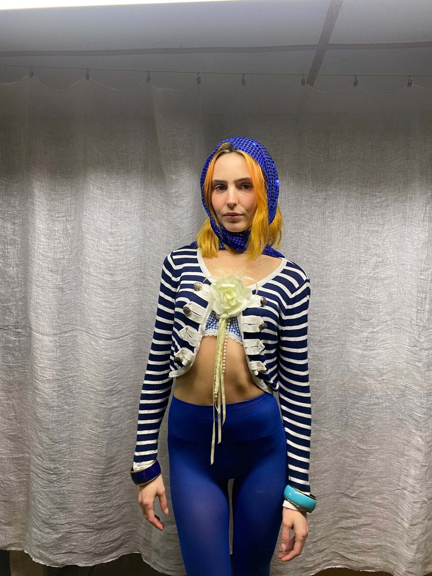 Striped waistcoat