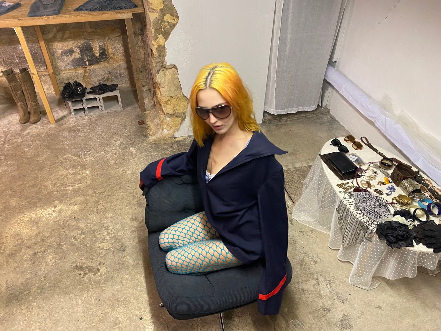 Unisex sailor jacket