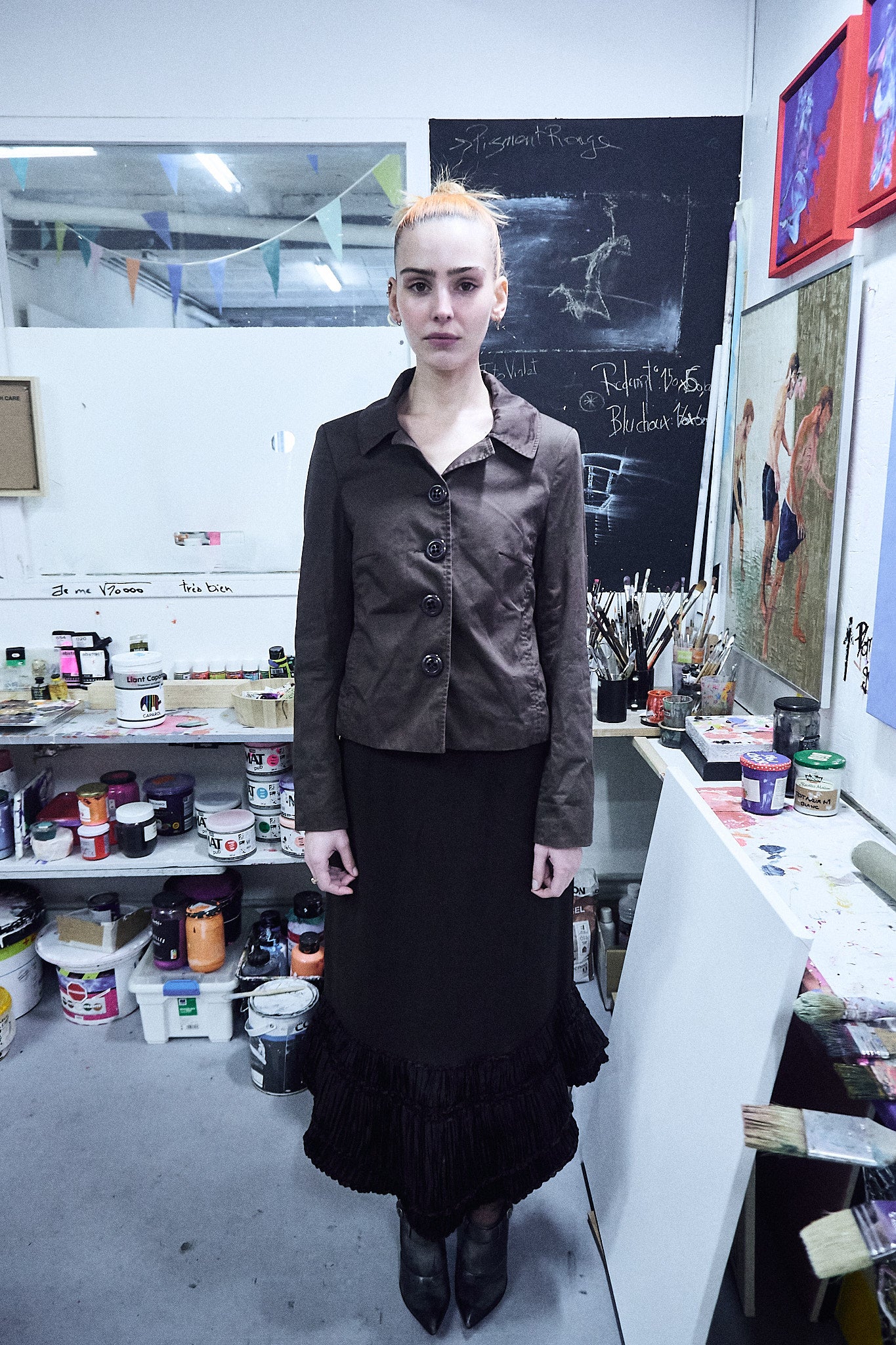 Brown jacket
