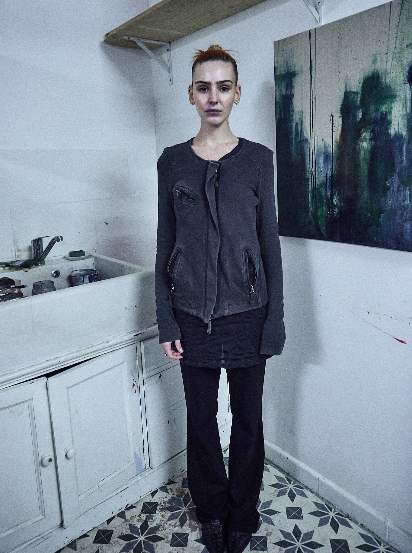 Grey jacket