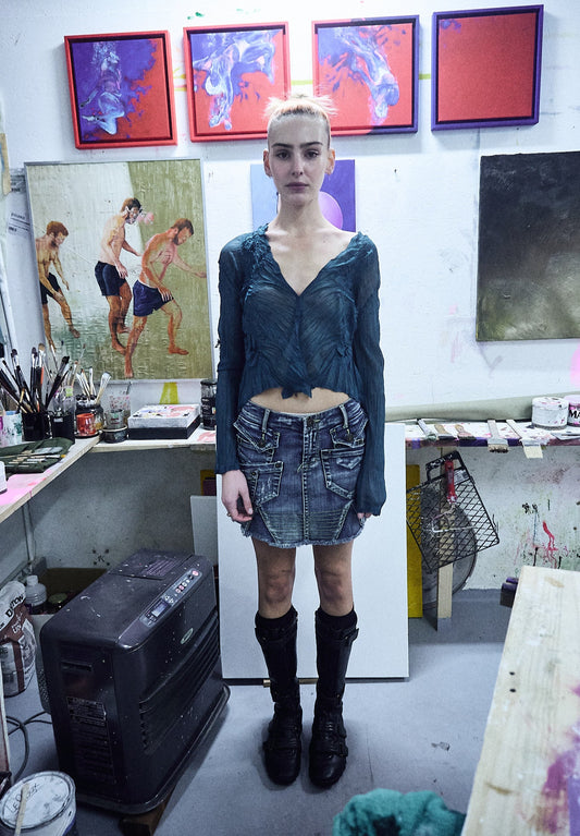 Transparent blouse